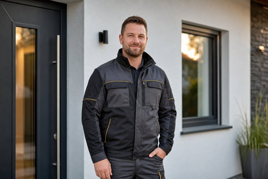 Handwerker von HS Allround Service bei Renovierungsarbeiten